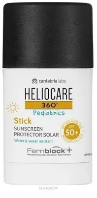 Cantabria Labs Heliocare 360 Pediatrics Stick стик солнцезащитный для детей SPF50+ для лица и тела, водостойкий, 25 г