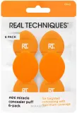 Набор мини-спонжей для консилера Real Techniques Mini Miracle Concealer Puff 6 шт — фото 1