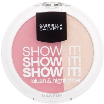 Румяна и хайлайтер сияющие Gabriella Salvete Show It! Blush и Highlighter, 9 г