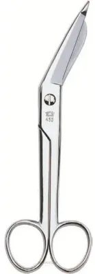 Ножницы для бинтов Nippes Solingen Bandage Scissors никелированные, с длинным лезвием, 14 см, 1 шт