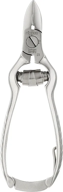 Кусачки для педикюра Nippes Solingen N23 закаленная сталь с пружиной 12 см