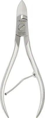 Кусачки для педикюра Nippes Solingen N27 кованая сталь с пружиной 12 см