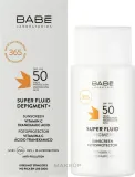 Флюид солнцезащитный Babe Laboratorios Sun Protection Super Fluid Depigment+ SPF50 с транексамовой кислотой, 50 мл — фото 2