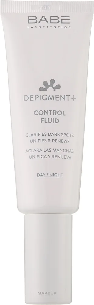 Флюид Babe Laboratorios Depigment+ Control Fluid увлажняющий, с ниацинамидом и витамином C, 40 мл