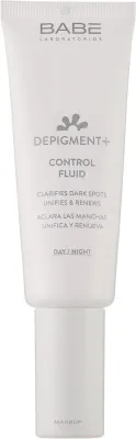Флюид Babe Laboratorios Depigment+ Control Fluid увлажняющий, с ниацинамидом и витамином C, 40 мл