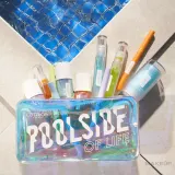 Косметичка Catrice Poolside Of Life прозрачная с голографическим узором — фото 2