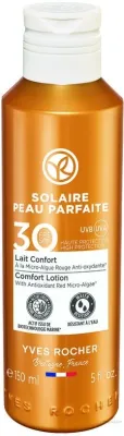 Yves Rocher Comfort Lotion SPF 30 UVB/UVA — молочко для загара с защитой от солнца SPF 30, 150 мл