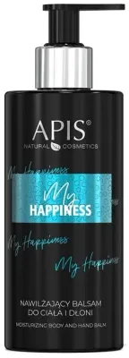 APIS Professional My Happiness Moisturising Body And Hand Lotion — увлажняющий бальзам для тела и рук с гиалуроновой кислотой, 300 мл