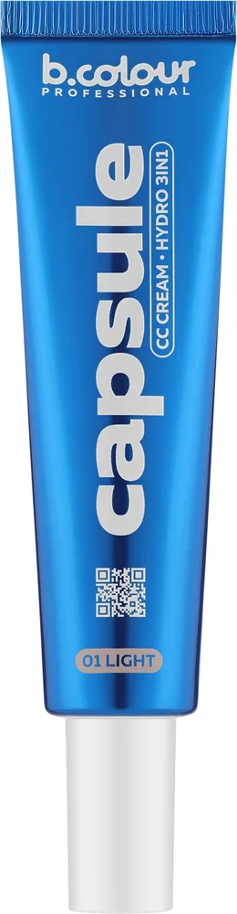 CC-крем 7 Days B.Colour Capsule CC Cream 3 в 1, оттенок 01 - Light