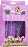 Набор кистей для макияжа W7 Stardust Brush Set 5 шт. с ярким дизайном — фото 3