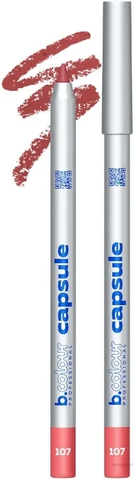 Контурный карандаш для губ 7 Days B.Colour SuperStay Lip Pencil, оттенок 107