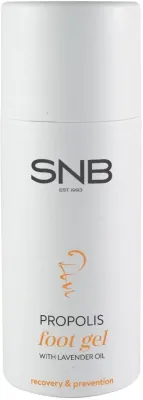 Гель для ног SNB Professional Foot Gel With Propolis And Lavender Oil, с прополисом и лавандовым маслом
