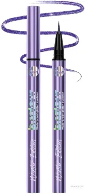Подводка для глаз 7 Days B.Colour Winter Glitter Eyeliner, оттенок 02 - Midnight Party