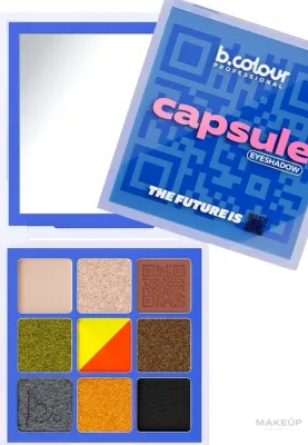 Палетка теней для век 7 Days B.Colour Capsule Eyeshadow Palette 9 оттенков