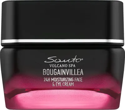 Крем для лица и век Santo Volcano Spa Bougainvillea увлажняющий с бакучиолом 24 часа 50 мл