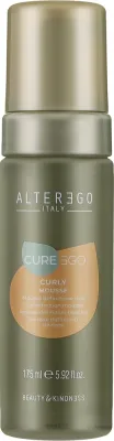 Alter Ego Italy Alter Ego Cureego Curly Hair Mousse - Пена для волос Alter Ego Cureego Curly Hair Mousse для вьющихся и волнистых волос, лёгкая, 175 мл