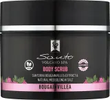 Santo Volcano Spa Santo Volcano Spa Bougainvillea Body Scrub - Скраб для тела с солью Месолонги и цветами бугенвиллии 200 мл — фото 1