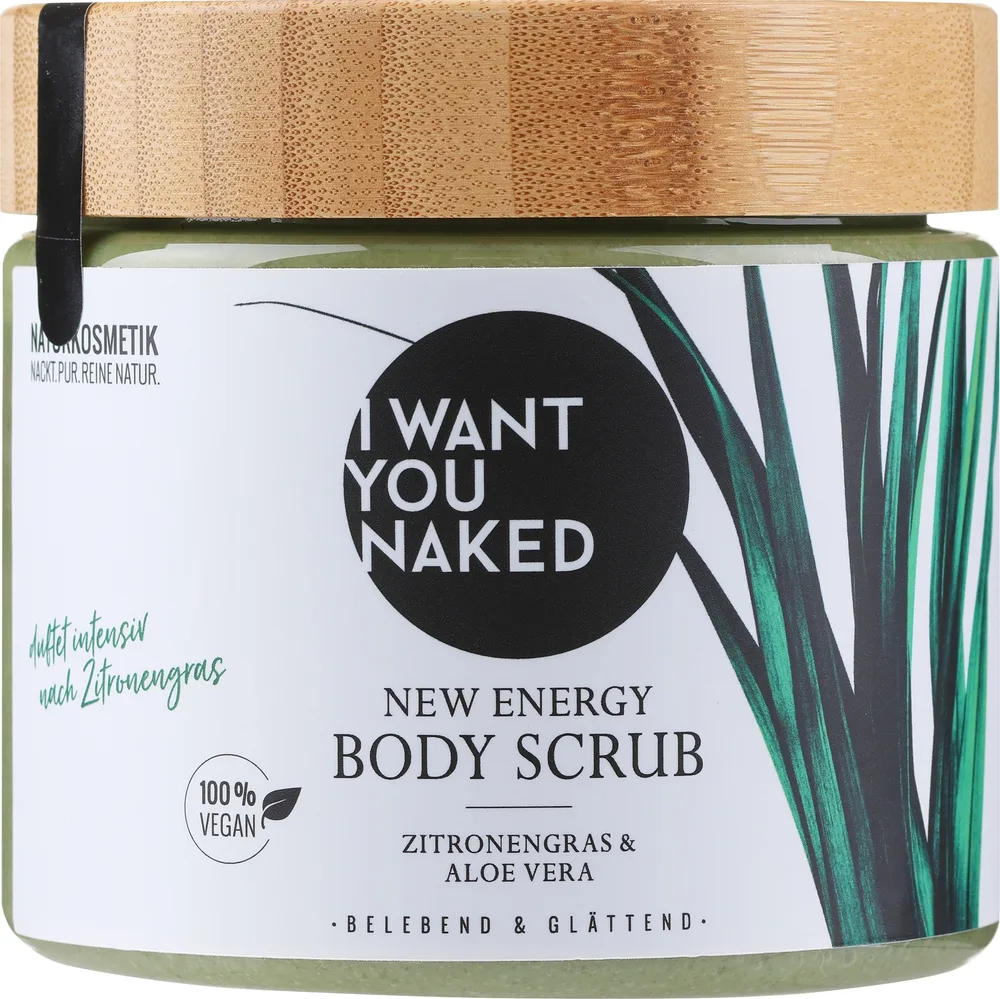 I Want You Naked I Want You Naked New Energy Body Scrub - Скраб для тела с лемонграссом и алоэ вера New Energy