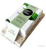 Набор I Want You Naked Soap For Heroes натуральное мыло на растительных маслах и каменная мыльница 100 г — фото 1