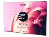 Набор мыла для лица I Want You Naked из трех видов на растительных маслах 3x30 г — фото 1