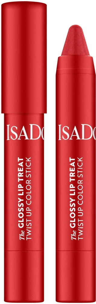 Блеск-стик для губ IsaDora Glossy Lip Treat Twist Up, оттенок 12 - Rhubarb Red