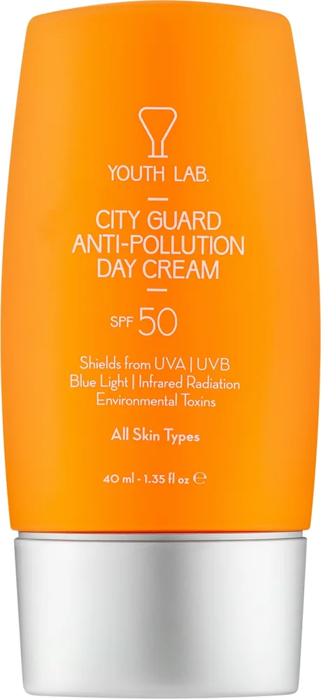 Youth Lab. Youth Lab. City Guard Anti-Pollution Day Cream SPF 50 - Крем для лица Youth Lab City Guard дневной SPF 50 минеральный 40 мл
