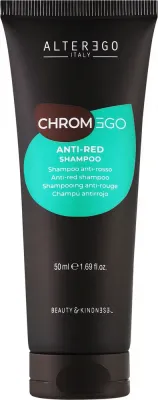 Alter Ego Italy Alter Ego ChromEgo Anti-Red Shampoo - Шампунь, нейтрализующий медные рефлексы, Alter Ego ChromEgo Anti-Red Shampoo, для тёмных и окрашенных волос, 300 мл или, 300 мл