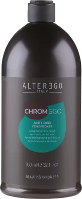 Alter Ego Italy Alter Ego ChromEgo Anti-Red Conditioner - Кондиционер для нейтрализации медных оттенков волос Alter Ego ChromEgo Anti-Red Conditioner, 950 мл