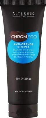 Alter Ego Italy Alter Ego ChromEgo Anti-Orange Shampoo - Шампунь для нейтрализации оранжевых оттенков Alter Ego ChromEgo Anti-Orange Shampoo для каштановых волос, 300 мл