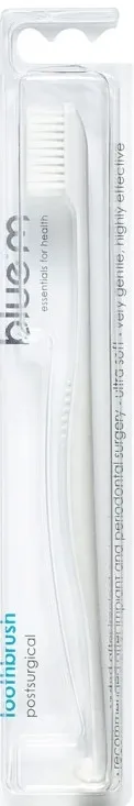 Зубная щётка Bluem Ultra Soft Toothbrush ультрамягкая, белая