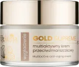 Крем для лица Efektima Gold Supreme разглаживающий с пептидами и золотом 50 мл — фото 1