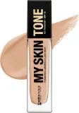 Тональный флюид Bellaoggi My Skin Tone Foundation SPF 15 полуматовый увлажняющий, 30 мл, оттенок 00N - Porcelain — фото 1