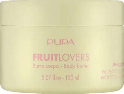 Питательное масло-баттер для тела Pupa Fruit Lovers Bio Авокадо с маслом ши