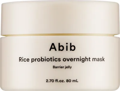 Рисовая ночная маска с пробиотиками Abib Rice Probiotics Overnight Mask Barrier Jelly, 80 мл
