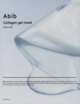 Гелевая маска с коллагеном и гиалуроновой кислотой Abib Collagen Gel Mask Sedum Jelly, 4х35 г