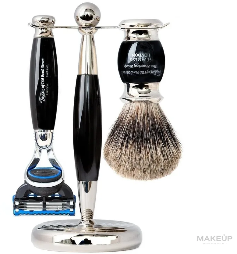 Набор для бритья Taylor of Old Bond Street Pure Fusion Edwardian станок помазок и подставка