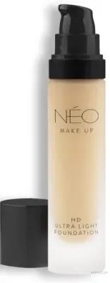 Тональный флюид NEO Make Up HD Ultra Light Foundation ультралёгкий сияющий SPF 30, 35 мл