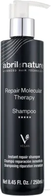 Шампунь Abril et Nature Repair Molecular Therapy восстанавливающий, с гиалуроновой кислотой и экстрактом водорослей, 1000 мл, Испания