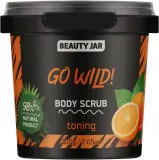 Beauty Jar Beauty Jar Go Wild! Body Scrub - Тонизирующий скраб для тела с апельсиновой цедрой и кокосовым маслом Go Wild 200 г — фото 1