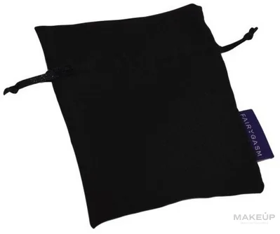 Футляр чёрный Fairygasm Satin Bags для хранения гаджетов, 14 x 10 см, 1 шт