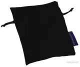 Футляр чёрный Fairygasm Satin Bags для хранения гаджетов, 14 x 10 см, 1 шт — фото 1