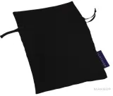 Мешочек чёрный Fairygasm Satin Bags для хранения гаджетов, 18 x 12 см, 1 шт — фото 1