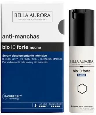 Ночная депигментирующая сыворотка для лица Bella Aurora Bio10 Forte Night 30 мл
