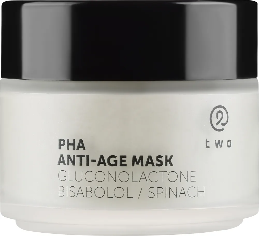 Антивозрастная маска для лица с PHA-кислотами Two Cosmetics PHA Anti-Age Mask, 100 мл