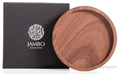 Подставка для свечи Jambo Collections Walnut Candle Plate из ореха, размер S, 135 мм, 1 шт