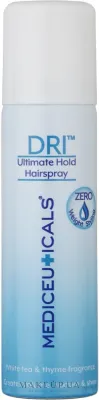 Лак для волос Mediceuticals DRI Ultimate Hold Hairspray оптимальной фиксации, зелёный чай и тимьян, 350 мл