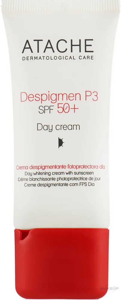 Крем для лица Atache Despigment P3 дневной против пигментации SPF 50+ 30 мл