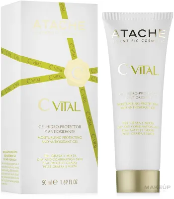 Крем-гель для лица Atache C Vital антиоксидантный для жирной кожи 50 мл