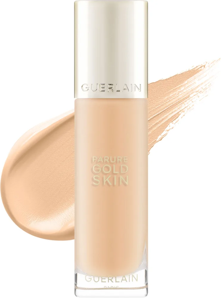 Тональный флюид Guerlain Parure Gold Skin Foundation сияющий увлажняющий, 35 мл, оттенок 3N