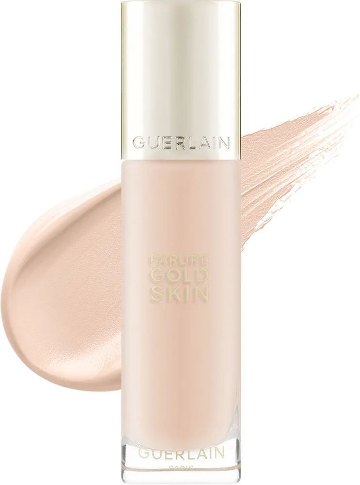 Тональный флюид Guerlain Parure Gold Skin Foundation сияющий увлажняющий, 35 мл, оттенок 1C